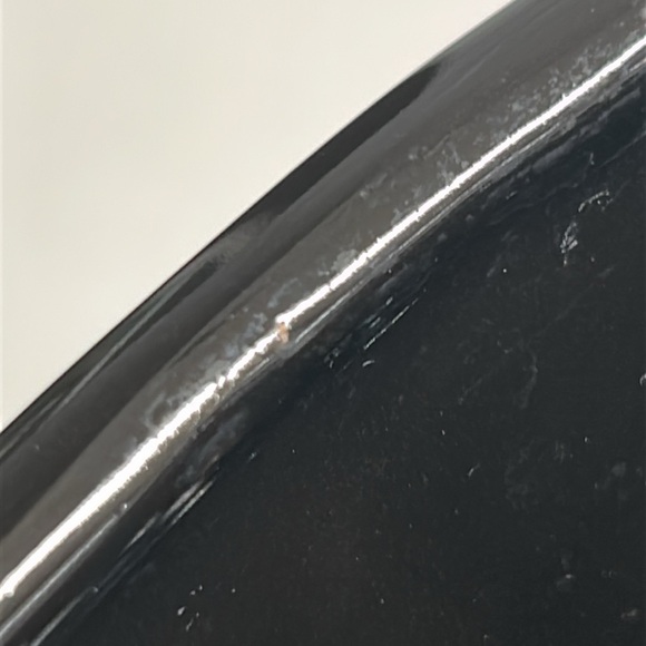 Vintage Black Ceramic Urn Art Deco Style Planter Bowl - Picture 9 of 10